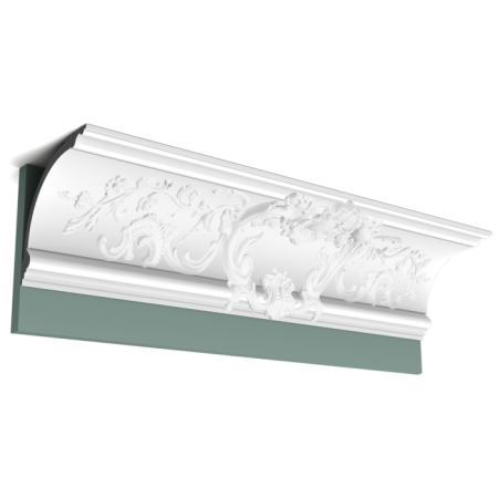 Карниз Orac Decor Полиуретан C338A BA'ROCK д 2000 x в 182 x ш 182